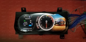 Navihua <b>Car</b> LCD <b>Digital</b> Dashboard Panel Instrument Cluster <b>Speedometer</b> Cockpit <b>for</b> Toyota Hilux 2015-2020 Auto Meter Virtual - Product Image 2