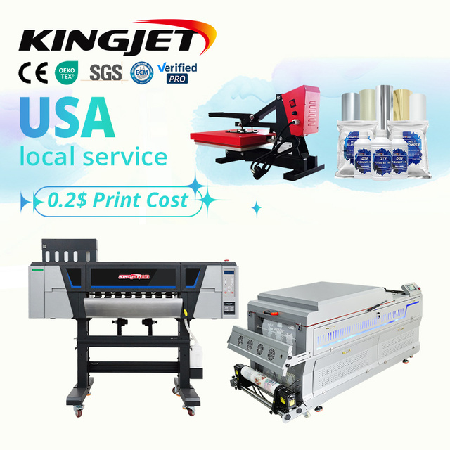 Dual-Head Digital A3 DTF Printer Xp600 A2 Inkjet L1800 DTF Machine Prestige 60cm Transfer Printer New & 1-Year Warranty