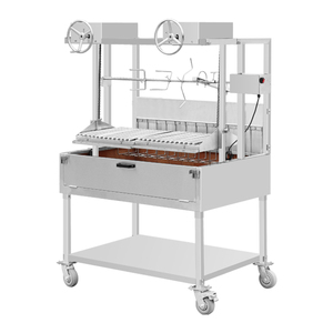 <span class=keywords><strong>Parrilla</strong></span> Argentina Santa María de Acero Inoxidable con Asador Vertical para Restaurante de Barbacoa - Product Image 2