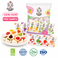 Groothandel op maat gemaakte private labels bulk knapperige melkballen snoep fruitjam gevulde kauwgom snoepjes klassieke room gummies