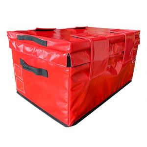 Bolsa Térmica para Entrega de Comida Caliente, Portátil, Aislada, de PVC y PU, con Logotipo Personalizado, 600D, para Almuerzo - Product Image 1