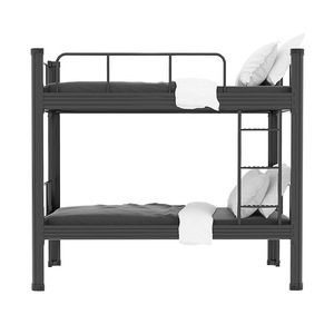 Letto moderno regolabile in metallo singolo e doppio con la costruzione di ferro in acciaio resistente camera da letto dormitorio Hotel scuola dispone di stoccaggio - Product Image 4