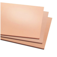 Plaque de cuivre peu coûteuse, commande minimum d'une tonne, plaque de bronze au béryllium laminée à chaud, tôle pour soudage et pliage CuBe1.7 CuBe2 CuBe2Pb