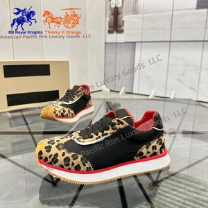 Zapatos Deportivos Dolces de Marcas de Alta Calidad, Zapatos Casuales de Piel Genuina para Caminar y Correr con Forro de Malla para Hombre y Mujer, Gabbanas - Product Image 1