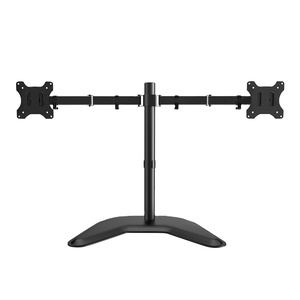 Double Arms Desk Monitor Stand for Dual screen Adjustable Stand