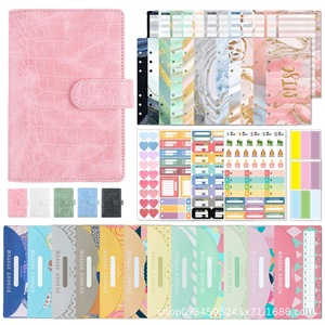 Cá sấu in A3 PU da máy tính xách tay sáng tạo a6pu Loose-Leaf sổ sách kế toán phong bì Tài Chính kế hoạch ngân sách tay trường - Product Image 5