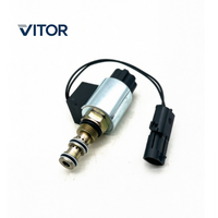 261-0998 2610998 Soupape solénoïde de moteur diesel pour pompe hydraulique 3054 3054C CP-533E Pièces de rechange pour machines de construction