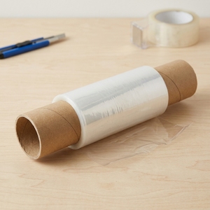 Tube en carton adhésif sans toxines de qualité alimentaire 34x2x305mm pour film d'emballage, déroulement fluide, fabricant OEM - Product Image 1