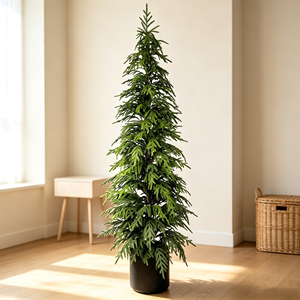High Quality 180cm Artificial <strong>Pine</strong> <strong>Tree</strong> Faux Greenery Bonsai Plant Artificial Plant <strong>Tree</strong> for Home Garden Decoration - Product Image 5
