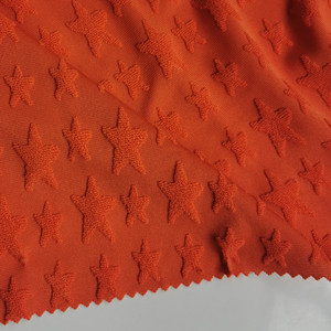 Tela de Toalla Jacquard con Diseño de Estrellas Tejidas, 100% Poliéster para Toallas, Fabricación 2026 - Product Image 6