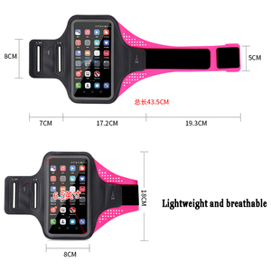 Brazaletes para deportes al aire libre para correr, Material de Spandex, funda para brazo, funda para teléfono, bolsa para teléfono máximo de 6,5 pulgadas - Product Image 5