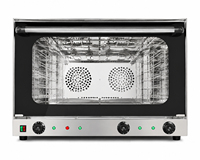 Nuevo Horno de Convección de Acero Inoxidable para Uso Comercial en Restaurantes, Alta Productividad, Modelo Industrial de 5 Bandejas