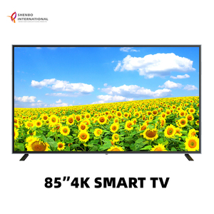 Téléviseur intelligent QLED 4K sans cadre EU Shenbo 85 pouces, écran plat Android haute définition pour hôtels, système d'affichage vidéo professionnel - Product Image 2