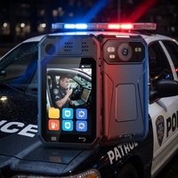 Harga Pabrik Kamera Tubuh 4G LTE Android 1440P dengan Penglihatan Malam, Daya Tahan Baterai 23 Jam, Perekam Tahan Air untuk Patroli Keamanan