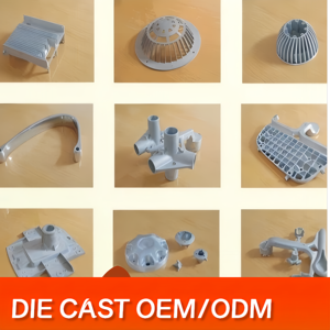 Pièces moulées sous pression en alliage de zinc personnalisées, revêtement en poudre, fabrication OEM ODM - Product Image 1