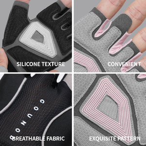 Guantes <span class=keywords><strong>de</strong></span> Protección para Palmas, <span class=keywords><strong>de</strong></span> Silicona, para <span class=keywords><strong>Gimnasio</strong></span>, Fitness, Levantamiento <span class=keywords><strong>de</strong></span> Pesas y Deportes - Product Image 5