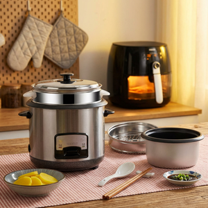Olla Arrocera Portátil de Acero Inoxidable para el Hogar, 0.6L/1L/1.5L/1.8L/2.2L/2.8L, Olla Arrocera de Lujo para Cocina KC02003 - Product Image 6