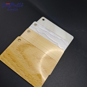 Nuovo Design Pannelli in Plastica Acrilica Metallizzata con Texture Naturale di Ciliegio per Termoformatura, Piegatura, Taglio, Lucidatura e Incisione - Product Image 5