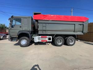 Camions bennes d'occasion Sinotruk HOWO 371 380HP, 6x6 tout-terrain, 6 pneus, 10 roues, 6*4, conduite à droite (RHD), conduite à gauche (LHD), transmission intégrale (AWD), camion benne basculante - Product Image 6