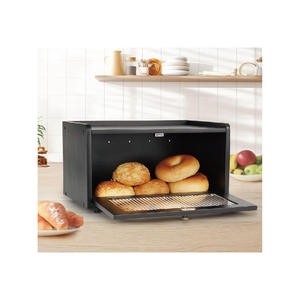 Boîte <span class=keywords><strong>à</strong></span> <span class=keywords><strong>pain</strong></span> pour cuisine comptoir stockage en bois boîte <span class=keywords><strong>à</strong></span> <span class=keywords><strong>pain</strong></span> support conteneur ferme empilable organisateur - Product Image 6