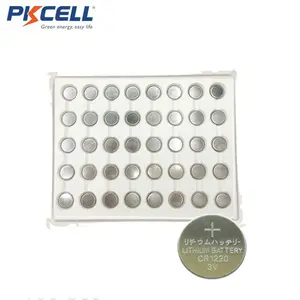 3V CR1220 PKCELL แบตเตอรี่แบบเหรียญกระดุมสำหรับ CR1220นาฬิกาแบตเตอรี่ลิเธียม3V CR2016แบตเตอรี่2025 CMOS คีย์ CR1220