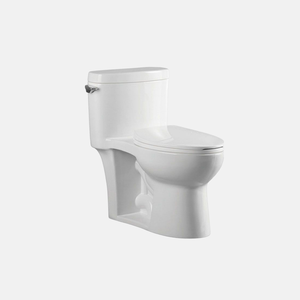 Inodoro de Cerámica con Sifón, Montado en el Suelo, Estilo Moderno Occidental, de Una Pieza, Alargado, para Baño, Estilo ADA, Gran Venta SHUIDAO - Product Image 3