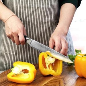 Couteau de chef Sunnecko de 8 pouces en acier Damas VG10 avec manche en G10, fabriqué en Chine, outil spécialisé pour la cuisine - Product Image 2