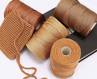 Corde en polyester tressée creuse de 3 mm, 230 mètres, pour emballage, crochet, coton, DIY, macramé, nylon – Vente en gros