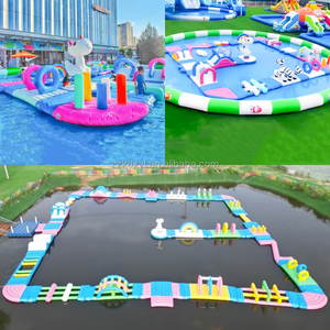 Juego Acuático Inflable Personalizado para Exteriores con Obstáculos, Parque Acuático Inflable, Extensión <span class=keywords><strong>de</strong></span> Deportes, Entrenamiento, Equipo <span class=keywords><strong>de</strong></span> Entretenimiento - Product Image 4