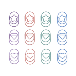 Dễ Thương Kẹp Giấy Thép Không Gỉ Trái Tim Kim Cương Drop-Shaped Giấy Clip Cho Các Trường Học Văn Phòng Nguồn Cung Cấp Thủ Công Scrapbooking Đánh Dấu - Product Image 2