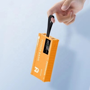 Batterie externe GaN Tech 30000 mAh ultra-mince à <span class=keywords><strong>charge</strong></span> rapide avec affichage LED, forme personnalisée pour camping et téléphone - Product Image 3