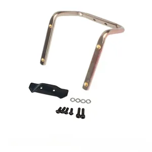 Support de selle arrière en aluminium pour vélo, support de porte-bouteille d'eau double, support de support fixe pour bouilloire <span class=keywords><strong>triathlon</strong></span> extensible - Product Image 5