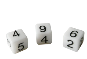 מפעל מותאם אישית סיטונאי שקיפות סטנדרטי גודל קוביות משחק חתיכות עבור לוח משחקים - Product Image 4