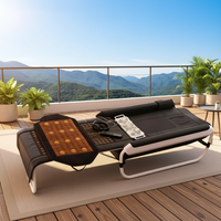 Cama de Masaje Coreana Pop Relax con Infrarrojos, Quiropráctica, V3 V4, Turmalina y Rodillo de Jade Natural, Terapia de Mesa, Cama Térmica Master