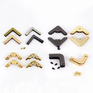 MZhardware - Esquineros Decorativos de <span class=keywords><strong>Metal</strong></span> para Bolsos, Color Dorado y Plateado, de Alta Calidad, para Bordes de Bolsos y Cuadernos - Product Image 5