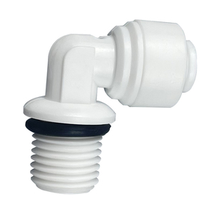 Coude RO raccord de tuyau d'eau coude mâle avec filetage de bague d'étanchéité O 1/8 système de connecteur rapide purifie l'eau - Product Image 1