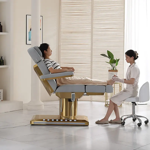 Cosmetic <b>Bed</b> Hydraulic Camilla Electric Equipment Facial 3/4 Motors Massage Table Salon Massage <b>Bed</b> - Product Image 3