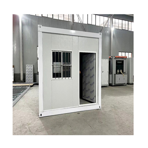Casa Container Pieghevole Prefabbricata Modulare in Pannelli Sandwich d'Acciaio, Facile da Assemblare, 20 Piedi, Mobile, Impermeabile, Versione Standard <span class=keywords><strong>X</strong></span>, per <span class=keywords><strong>Hotel</strong></span> - Product Image 1