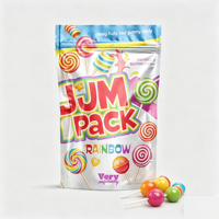 Sachets refermables personnalisés en papier kraft de qualité alimentaire pour aliments pour bébés, aliments pour animaux, nouilles, conserves, fruits secs, bonbons