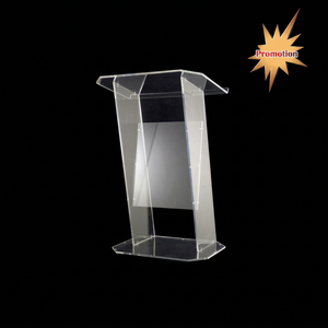 Floor <b>Standing</b> Acrylic Pulpit Lectern and Podium - Product Image 1