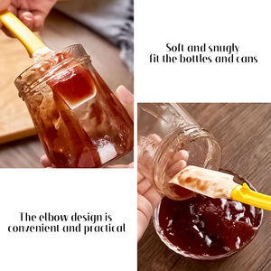 Cocina para hornear, raspador de plástico antiadherente múltiple, crema de pastelería, postre, comida, raspador de pasteles con abrebotellas - Product Image 3