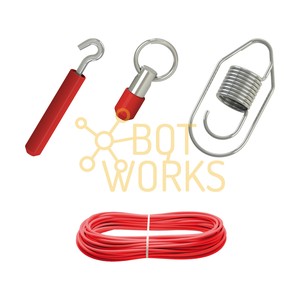 Clip para Cable Metálico Pizzato VFAFKT35M8 - Material de Acero, Fijación de Cables, Nuevo - Product Image 1