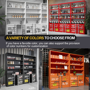 Meuble de rangement commercial de luxe en métal fabriqué à la main présentoir à vin étagère industrielle pour centre commercial salle de sport restaurant et boutique <span class=keywords><strong>Lego</strong></span> - Product Image 2