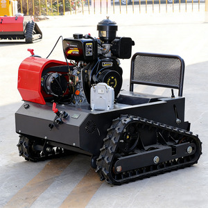 Best-selling diesel-powered <b>tracked</b> lawn <b>mower</b> with <b>remote</b> <b>control</b> and rotating function suitable for tall grass and thorn - Product Image 3