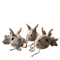 Z Bestselling Spring Dinosaur Skeleton Plush Toys Cute Pet Accessories Lifelike Wool Yarn Eco-friendly Halloween Hat 45cm PP