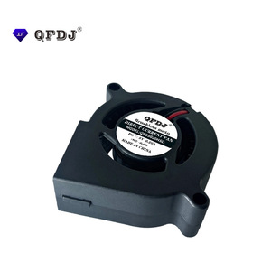 QFDJ DC5020 Centrifugal Fan 5 In 12-24V DC Motor Plastic Blade Duct Fan For Cooling And <b>Humidifier</b> - Product Image 4