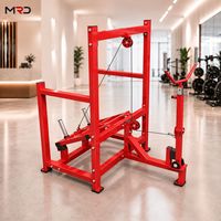 Máquina de Poleas Comercial MRD-SH35 para Entrenamiento, Equipo de Fuerza Multifuncional de Alta Resistencia para Gimnasio