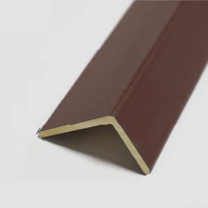 Revêtement mural intérieur Bande de bord en Wpc étanche Coin mural en Wpc Garniture de bord <span class=keywords><strong>d</strong></span>'<span class=keywords><strong>angle</strong></span> de terrasse en Wpc - Product Image 1