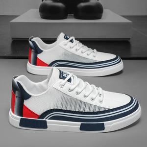 Zapatos Deportivos Oxford con Cordones para Hombre, Tallas Grandes, Cómodos, a la Moda, para Todas las Temporadas, con Entresuela de Malla EVA, Suaves y Bajos, Novedad 2026 - Product Image 1