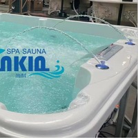Kolam Renang spa tanam bak mandi panas pijat 2 kolam renang dalam 7m pabrik